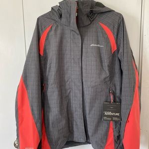 NWT Ladies Eddie Bauer WEATHEREDGE Plus 3 in 1 Jacket - Size XL